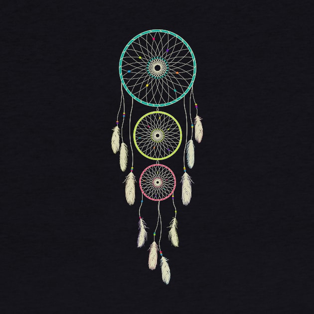 Dreamcatcher - Colourful by MellowGroove